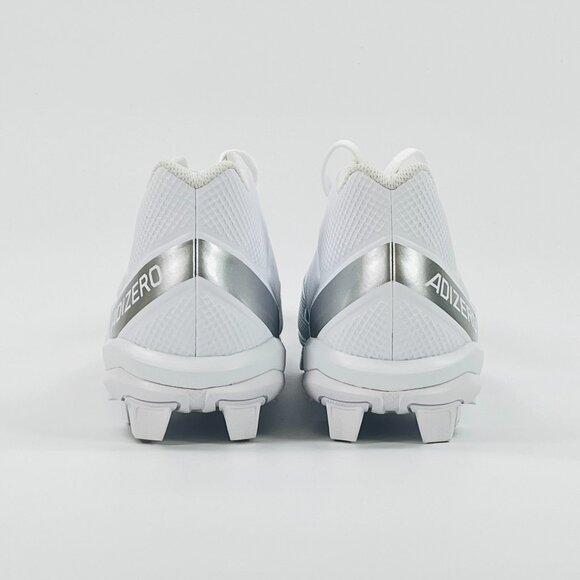 Adidas Adizero Impact.2 Molded \'White\' IF5103 Football Cleats size 11.5 READ main image 6